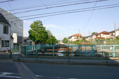 蛍橋と石神井川