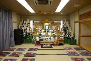 青梅斎場第三式場（小式場・和室）